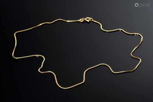 GG 585 Venezianerkette, 2,72g, L.40cm GG 585 Venetian necklace, 2.72g, L.40cm