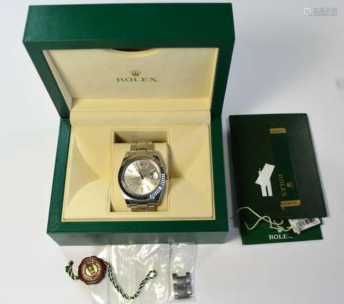 ROLEX DATEJUST II 18K/STEEL WATCH 41 MM