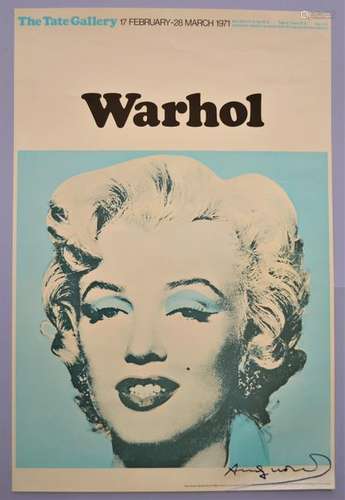 ANDY WARHOL VINTAGE PRINT 