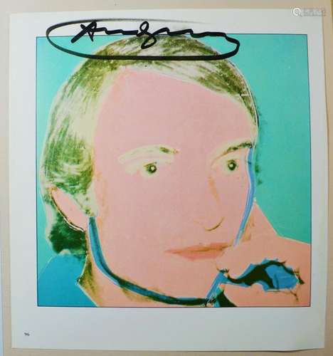 ANDY WARHOL VINTAGE PRINT