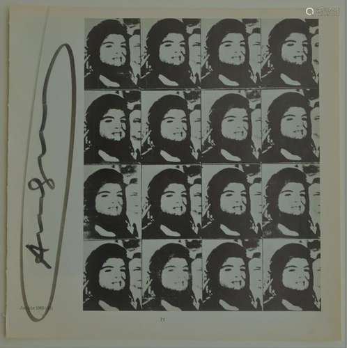 ANDY WARHOL VINTAGE PRINT