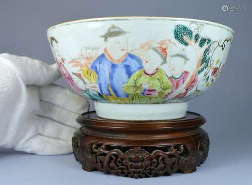 CHINESE MANDARIN PORC BOWL CA.18TH C