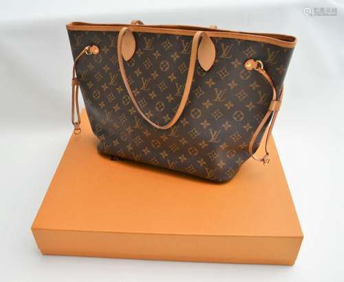 LOUIS VUITTON NEVERFUL MM PURSE WITH BOX