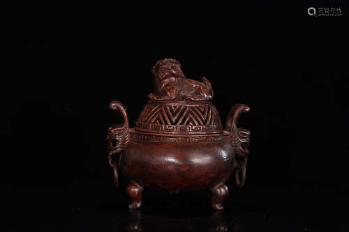 BAMBOO INCENSE CENSER