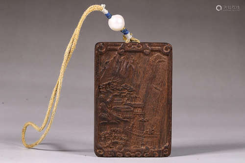 CHENXIANG WOOD CHARACTER STORY PENDANT