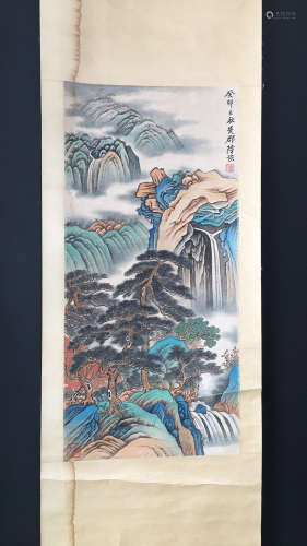 QINGLUHUI' MARK LANDSCAPE PAINTING