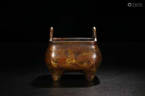 XUANDE' MARK BRONZE EAR-CENSER