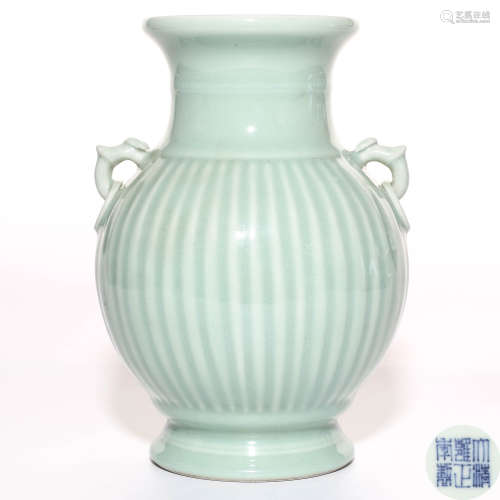 A Chinese Celadon Porcelain Vase