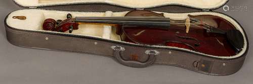 A late 19th century French viola A label to the interior 