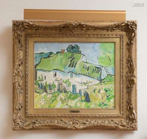 Vincent van Gogh (1853-1890), copie d'après, Maison en Provence et 