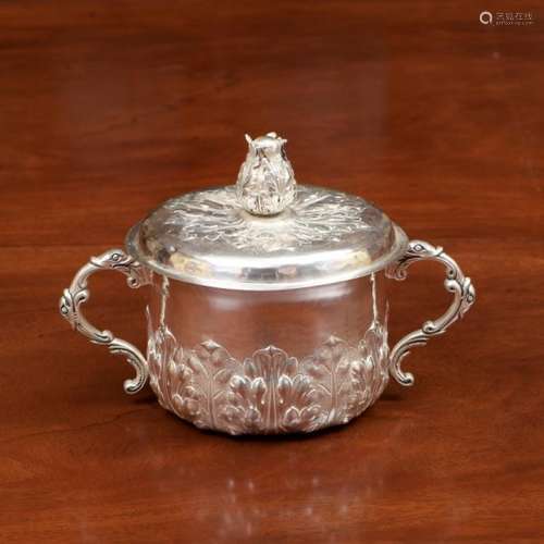 Coupe couverte à anses d'époque George V en argent, par Goldsmiths & Silversmiths [...]