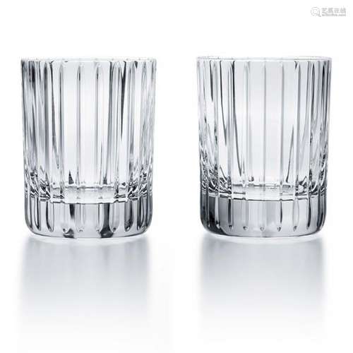 Partie de service de verres en cristal Baccarat, modèle Harmonie, comprenant 18 [...]