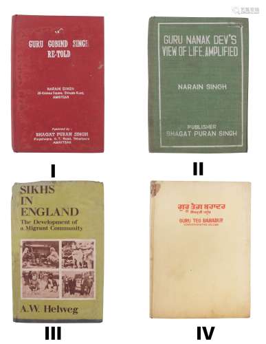 Set of four books on Sikh philosophy