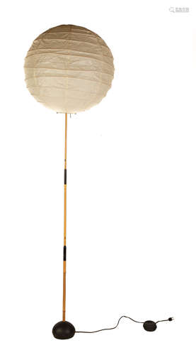 Isamu Noguchi (Japanese/American, 1904-1988) Akari Floor Lamp, Model BB-55DD. Ozeki & Co., Ltd.