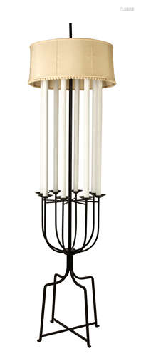 Tommi Parzinger Eight Light Floor Lamp. Ht. 6'8