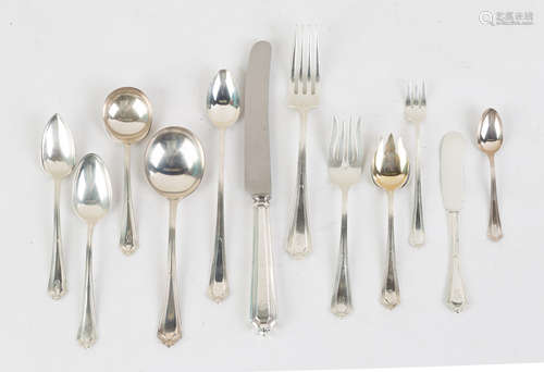 Gorham Sterling Flatware Set. (12) 7 1/2