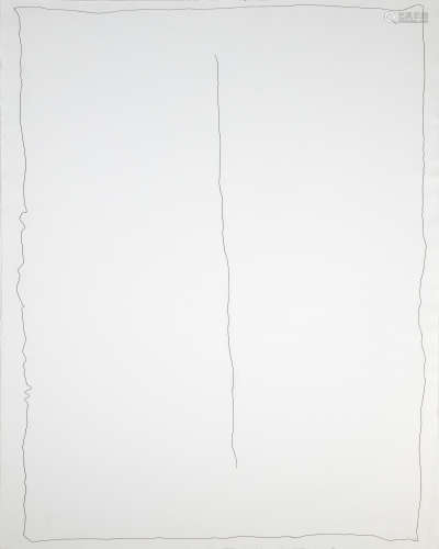 Lucio Fontana (Italian/Argentinian, 1899-1968) Etching. Untitled, signed 'Fontana' & numbered '44/