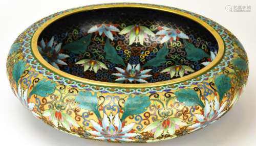 Large Chinese Cloisonne Bowl / Centerpiece