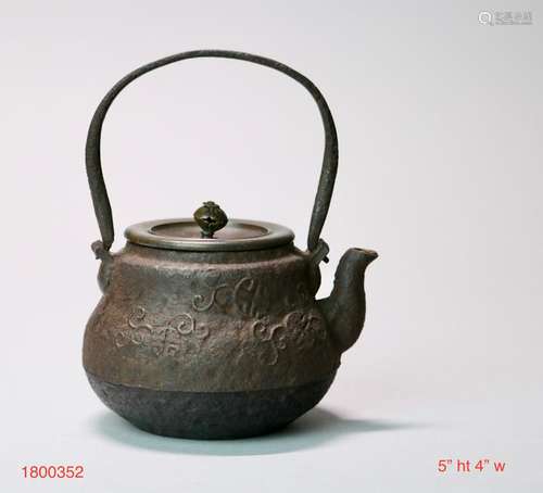 Japanese Iron Teapot