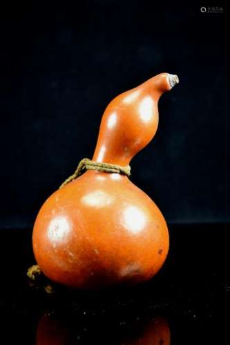 Asian Double Gourd as Wine Holder