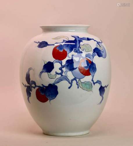 Japanese Nabeshima Porcelain Vase