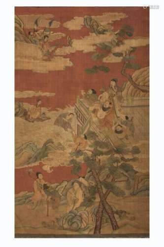 CHINESE KESI EMBROIDERY OF IMMORTALS