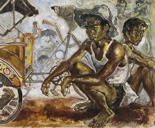 Sambodja (Tio Kiem Hieu) (1934). Betjaks drivers. …