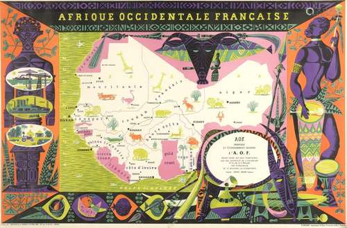 1950. Alain CORNIC (1920). Afrique Occidentale Fra…