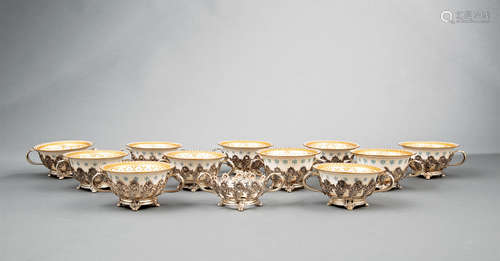 Set of Twelve Tiffany 