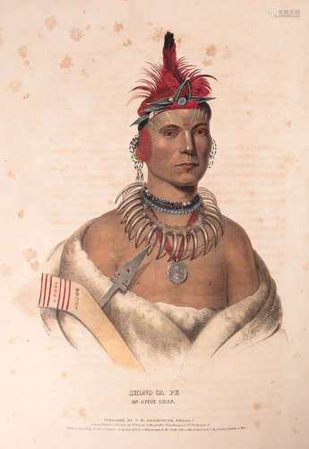 Thomas L. McKenney (American, 1785-1859) and James Hall (1793-1868) , History of The Indian Tribes