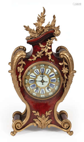 Napoleon III Bronze Mounted Tortoiseshell Bracket Clock , 19th c., dial marked with retailer