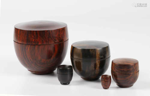 Kirk Deheer (USA) Cocobolo, macassar ebony, Tasmanian pink tiger myrtle, birdseye african