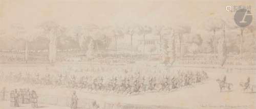 Gustave BOULANGER (1824 1888) Le 11e régiment de d…