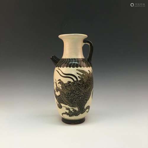 Chinese Cizhou Kiln Pitcher