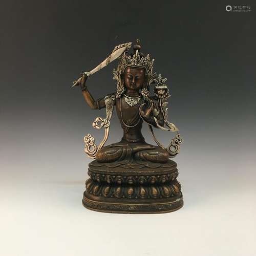 Chinese Bronze Buddha Statue