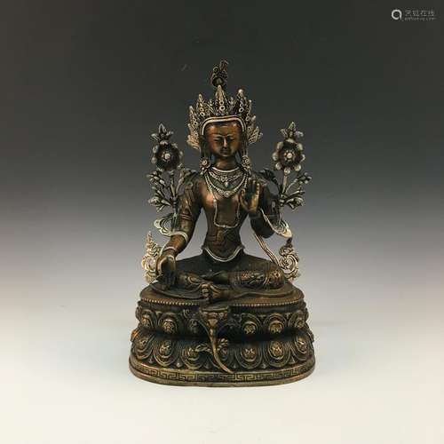 Chinese Bronze Buddha Statue