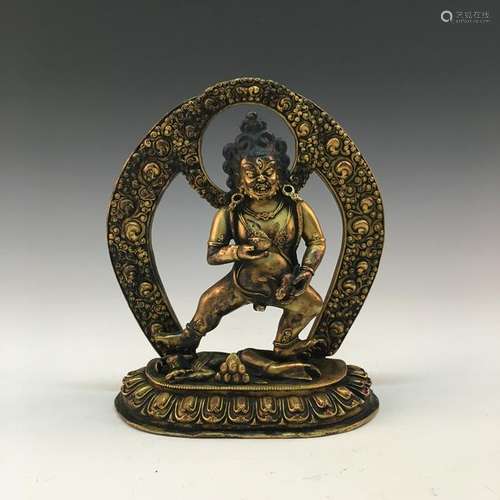 Chinese Bronze Buddha Statue