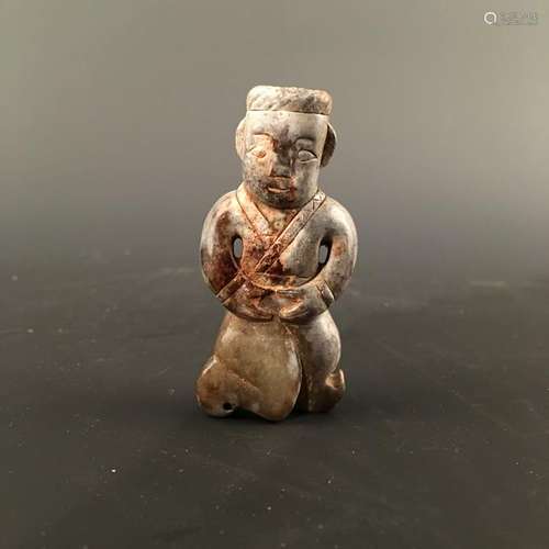 Chinese Archaic Jade Figure