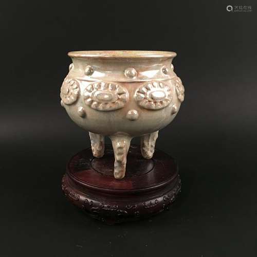 Chinese Porcelain Tripod Censer