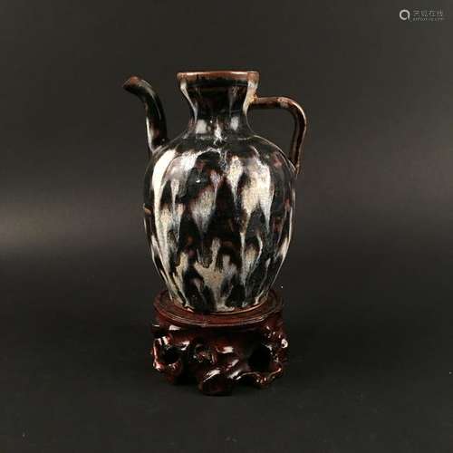 Chinese Jizhou Ware Porcelain Pitcher