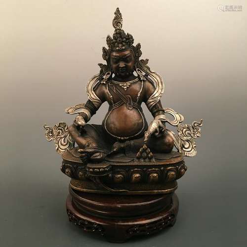 Chinese Bronze Buddha Figure