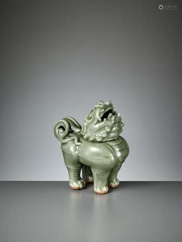 A RARE LONGQUAN ‘LUDUAN’ CENSER, MING