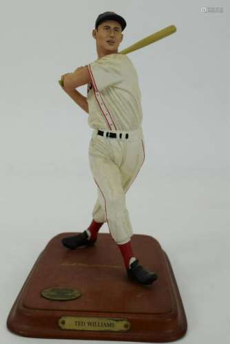 TED WILLIAMS SCULPTURE BY DANBURY MINT
