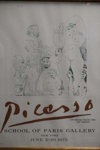 AFTER PICASSO SCHOOL OF PARIS GALLERY NY 1975