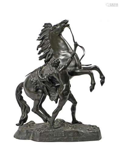 D'après Guillaume COUSTOU (1677-1746).- Cheval de Marly. - Sculpture d'édition [...]