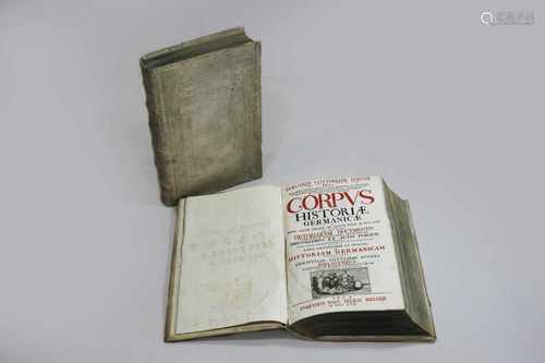 2 Bd. Struve Burcard Gotthelf: Corpus historiae Germanicae a prima gentis originale ad annum usque