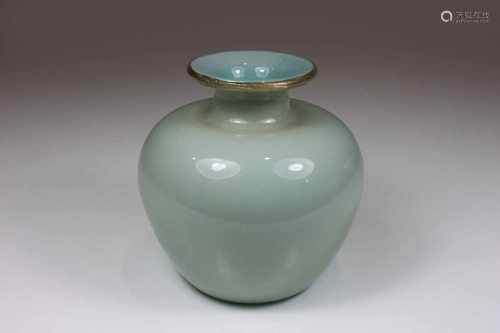 Murano Vase, Glas, Entwurf: Tomaso Buzzi (1900-1981. Italien), Modell Alga, 1932/33, am Boden bez.