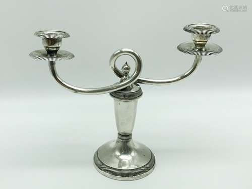 CHRISTOFLE FRANCE COLLECTION GALLIA CANDLESTICK