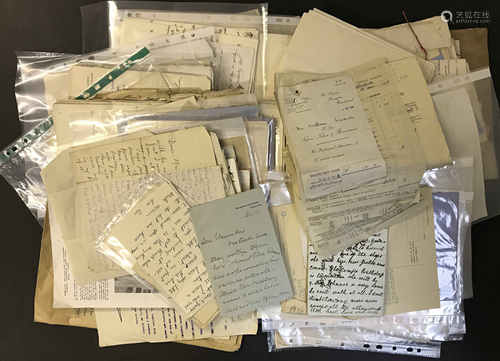 COLLECTION OF ANTIQUE & LATER VELLUM & PAPER DOCUMENTS