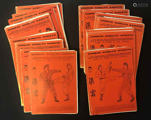 CHINESE KUNG-FU KARATO / ATADOTHE CHINESE ART OF SELF-DEFENCE - 21 VOLUME SET